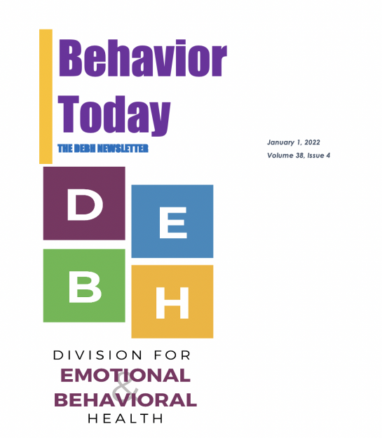 behavior today coverpage